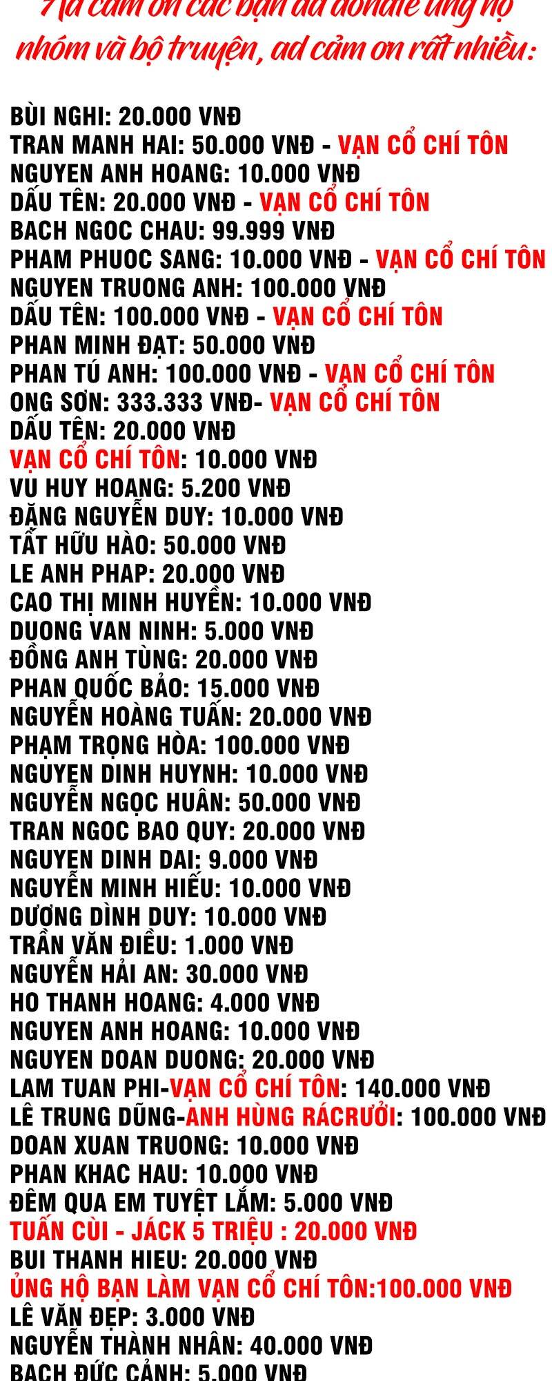 Vạn Cổ Chí Tôn chapter 120 - Upload bởi truyensieuhay.com