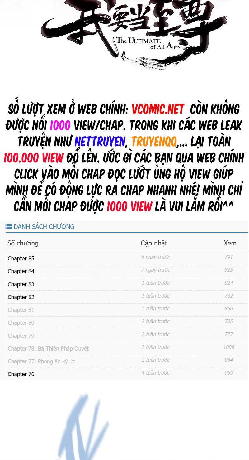 Vạn Cổ Chí Tôn chapter 147 - Upload bởi truyensieuhay.com