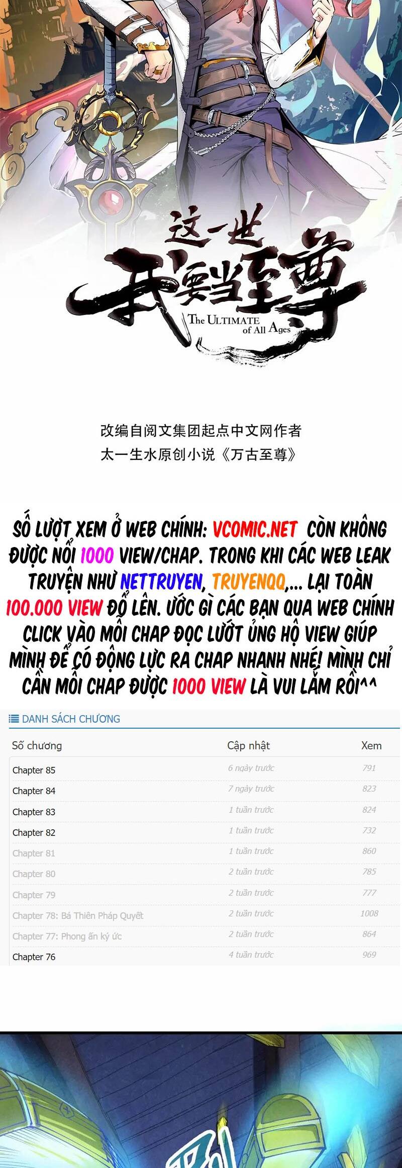 Vạn Cổ Chí Tôn chapter 157 - Upload bởi truyensieuhay.com