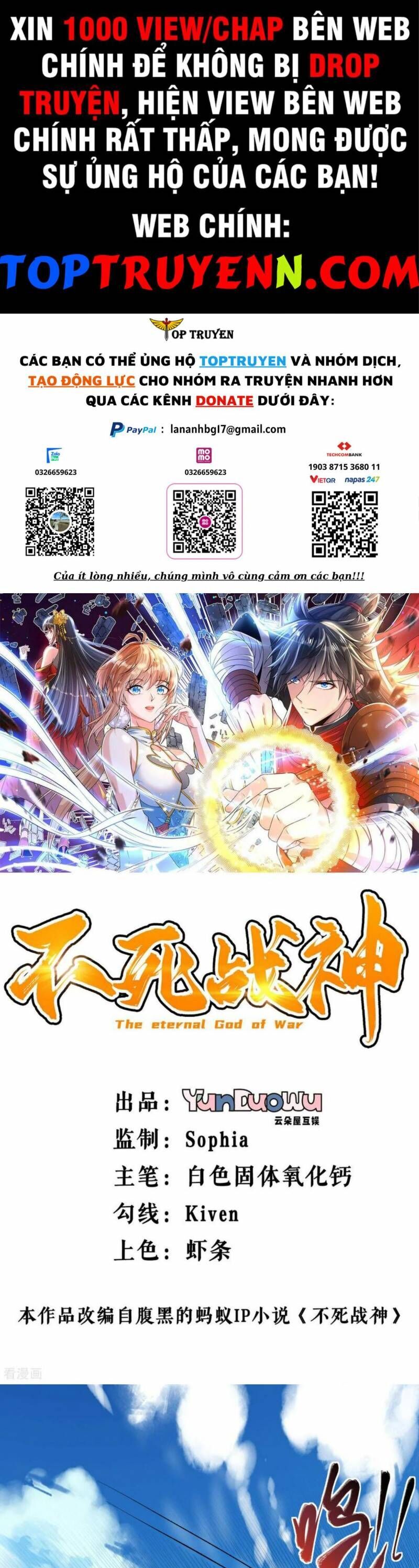 Chiến Thần Bất Tử chapter 35 - Trang 1