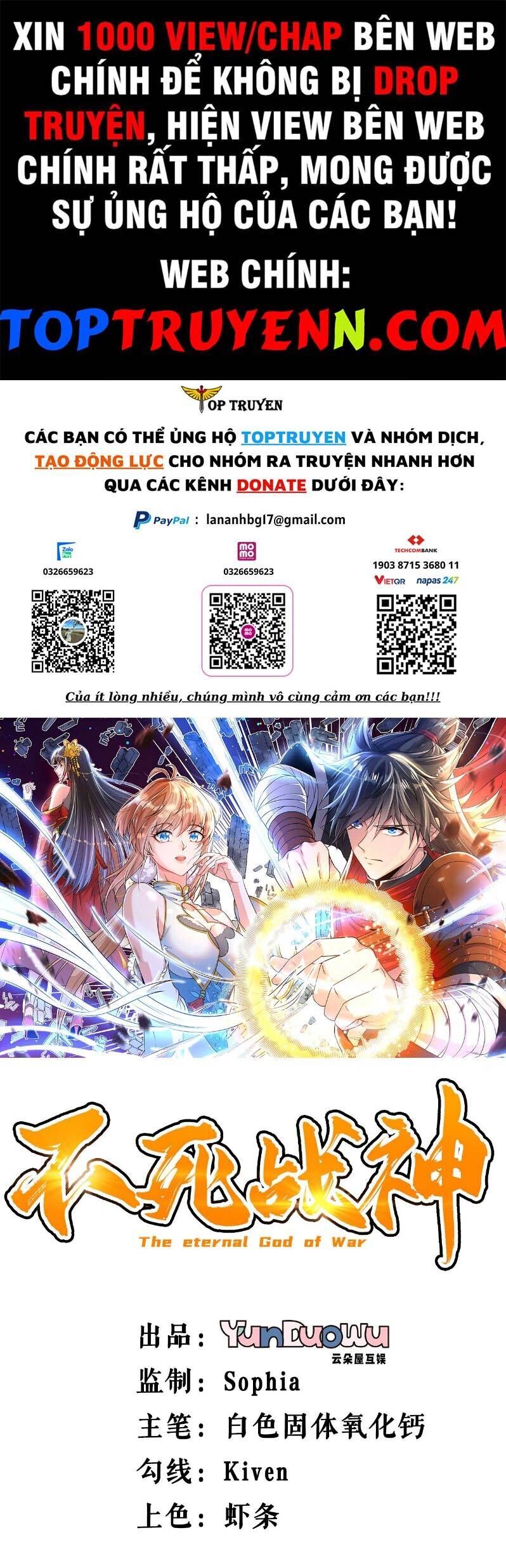Chiến Thần Bất Tử chapter 37 - Trang 1