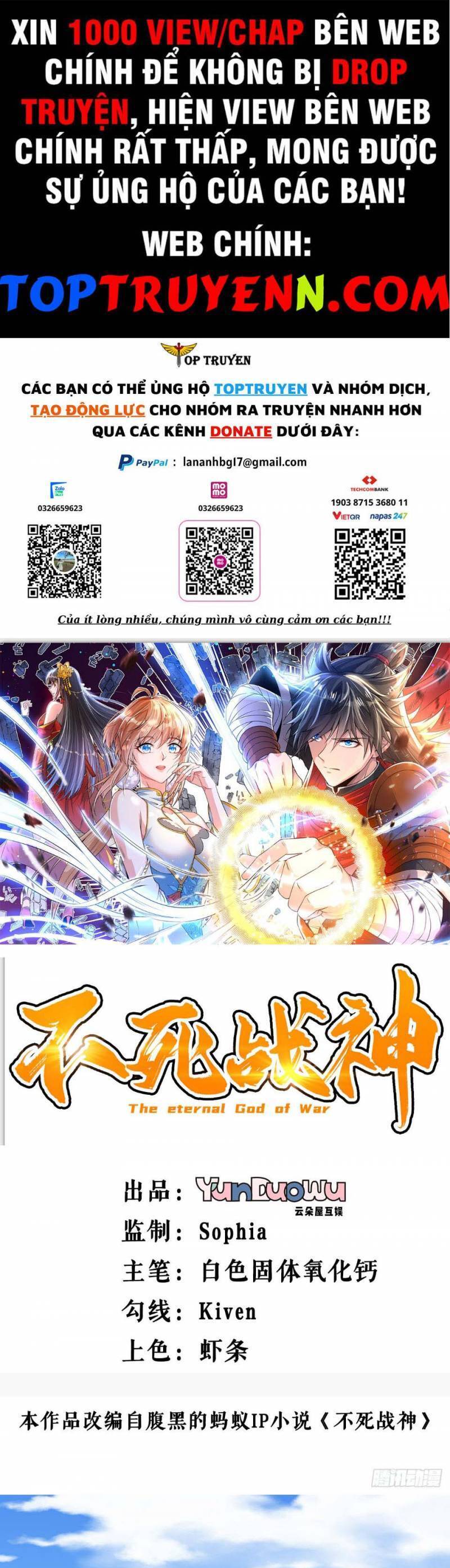 Chiến Thần Bất Tử chapter 43 - Trang 1