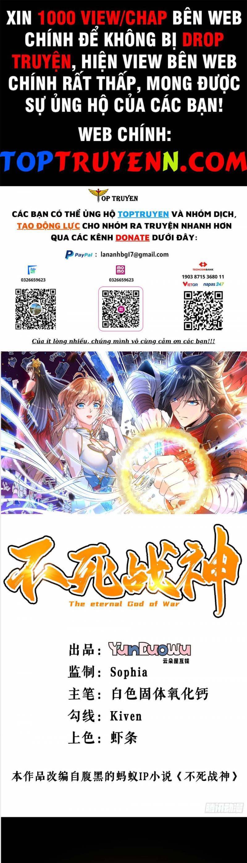 Chiến Thần Bất Tử chapter 44 - Trang 1