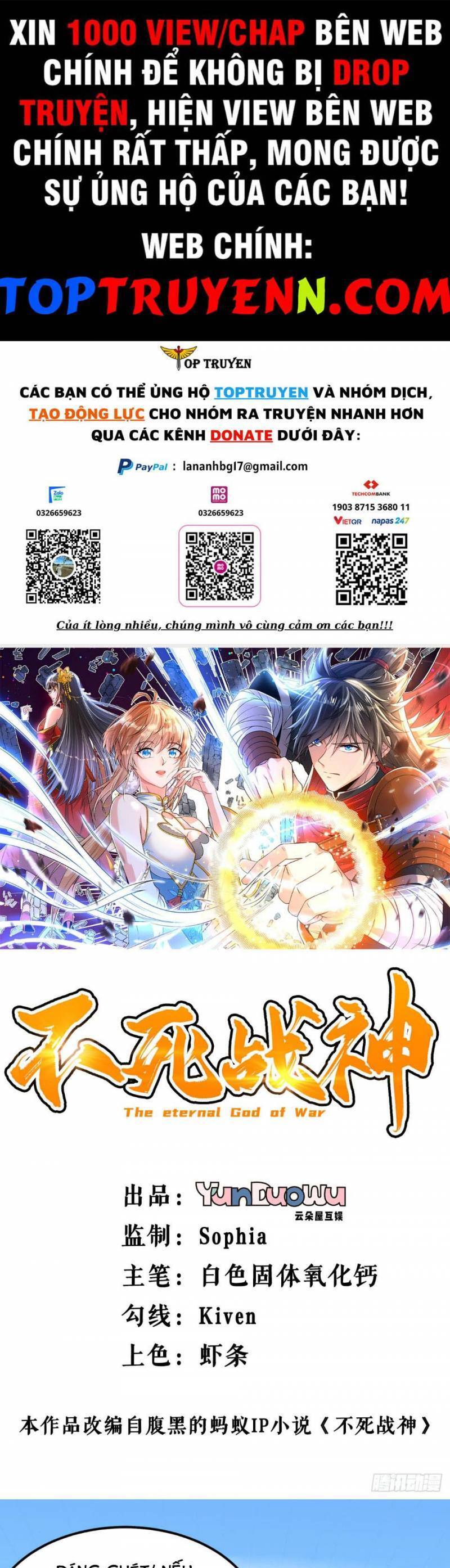 Chiến Thần Bất Tử chapter 45 - Trang 1