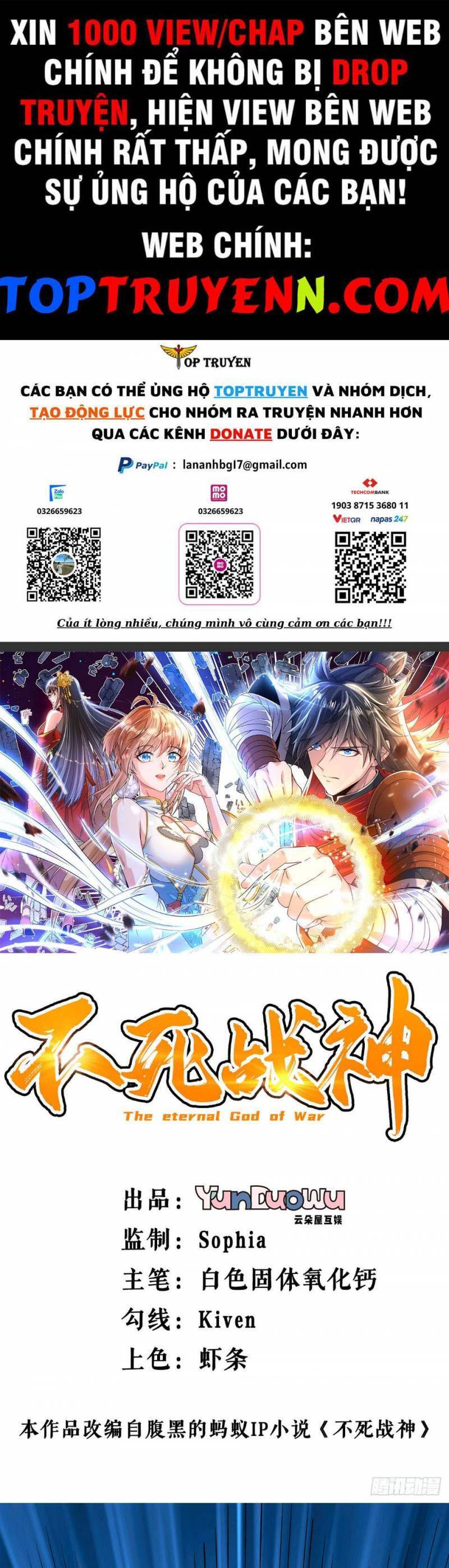 Chiến Thần Bất Tử chapter 47 - Trang 1