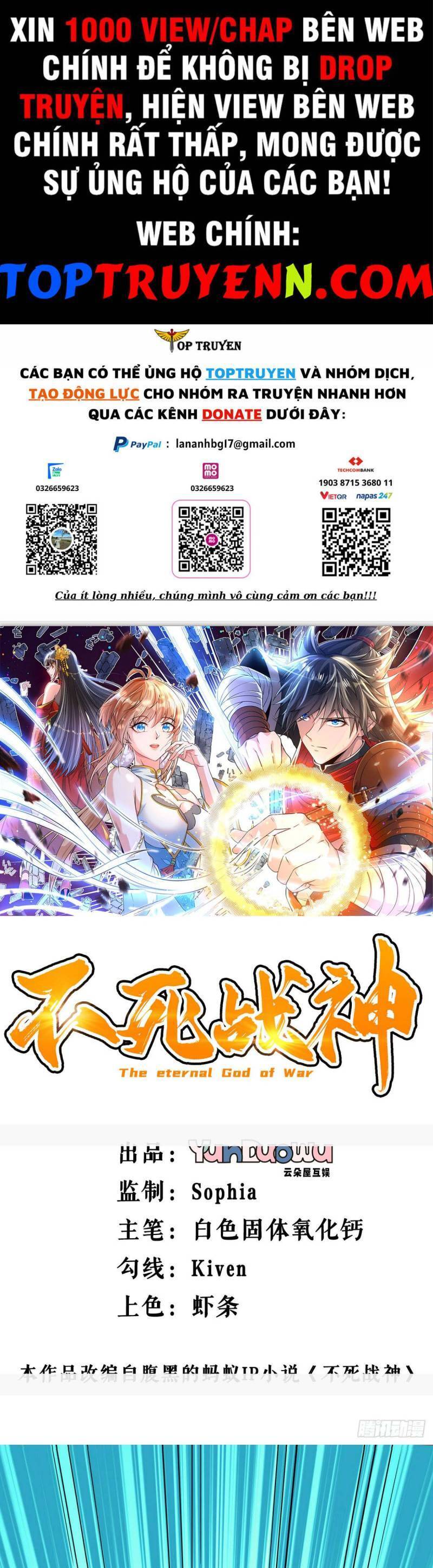 Chiến Thần Bất Tử chapter 49 - Trang 1