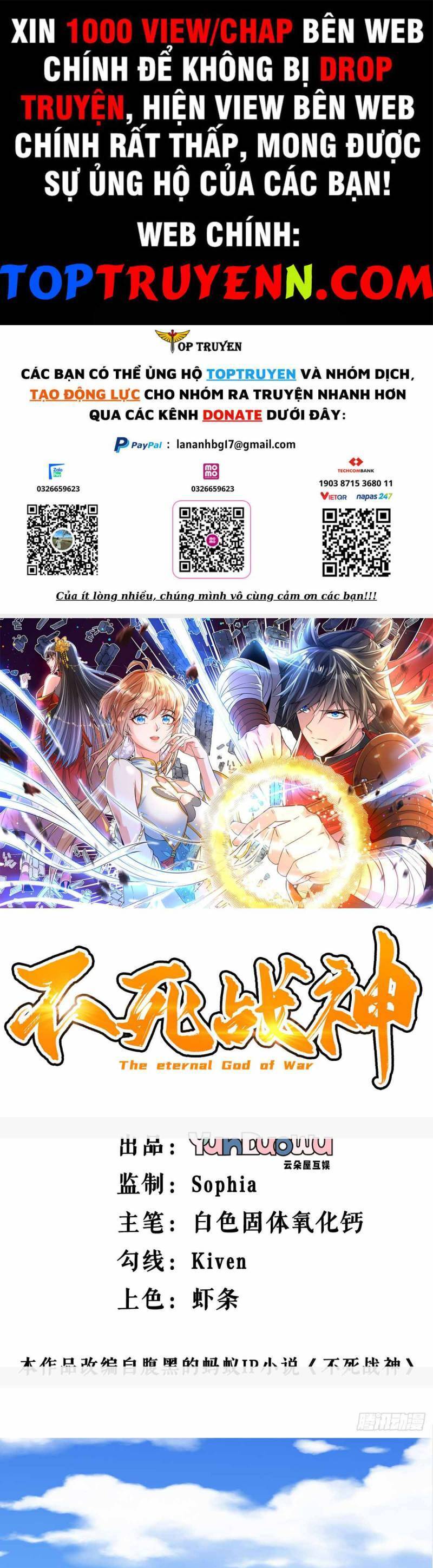 Chiến Thần Bất Tử chapter 50 - Trang 1