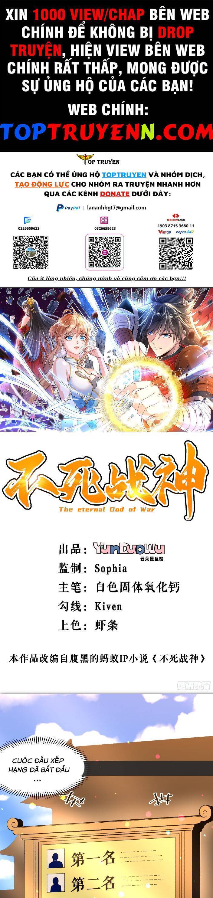 Chiến Thần Bất Tử chapter 51 - Trang 1