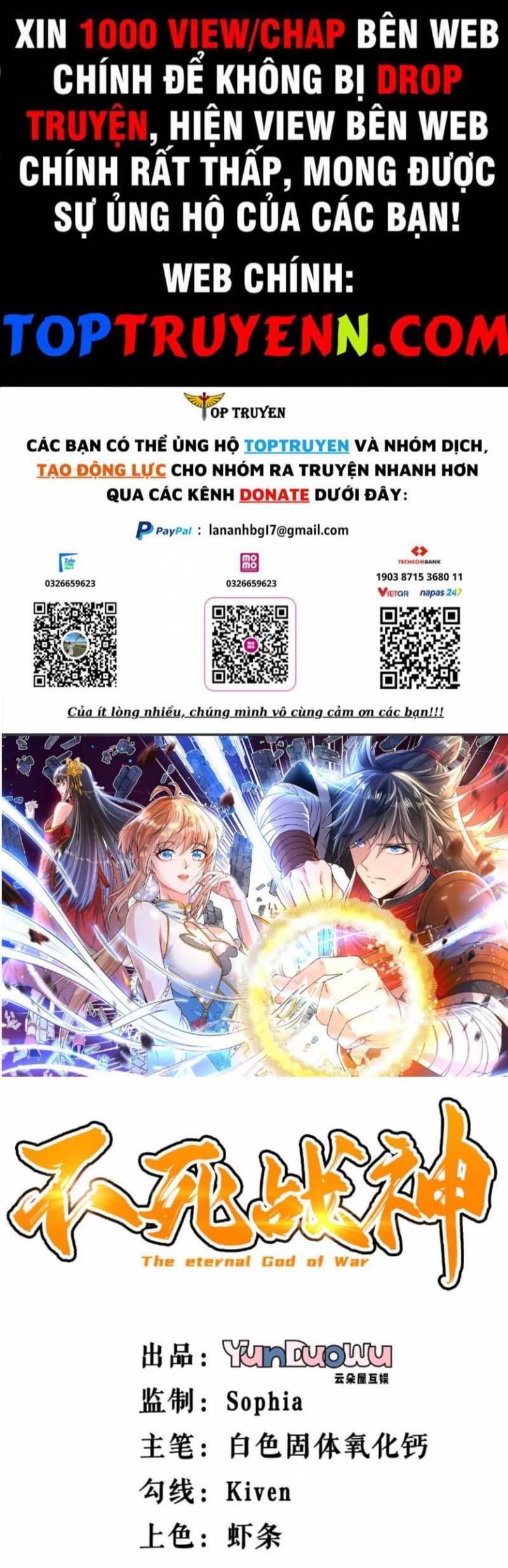 Chiến Thần Bất Tử chapter 53 - Trang 1