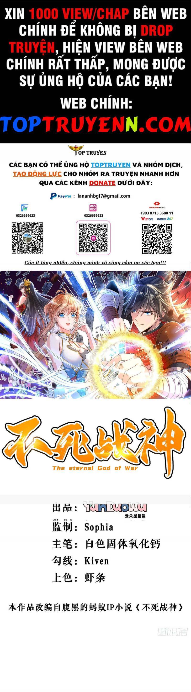 Chiến Thần Bất Tử chapter 54 - Trang 1