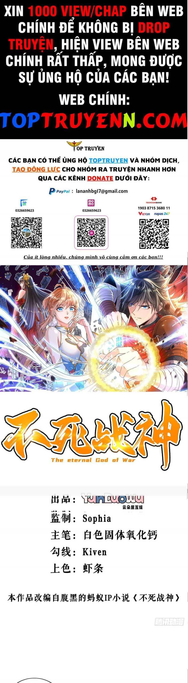 Chiến Thần Bất Tử chapter 56 - Trang 1