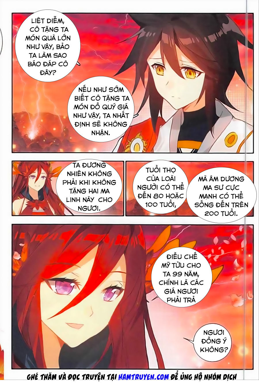 Âm Dương Miện chapter 12 - Upload bởi truyensieuhay.com