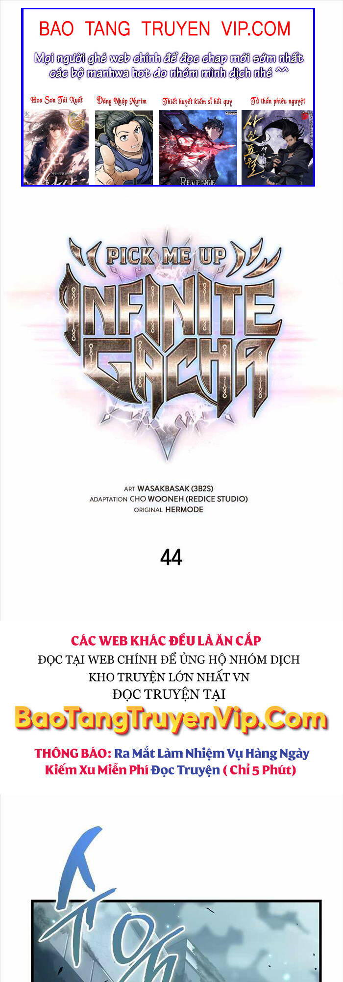 Gacha Vô Hạn chapter 44 - Upload bởi truyensieuhay.com
