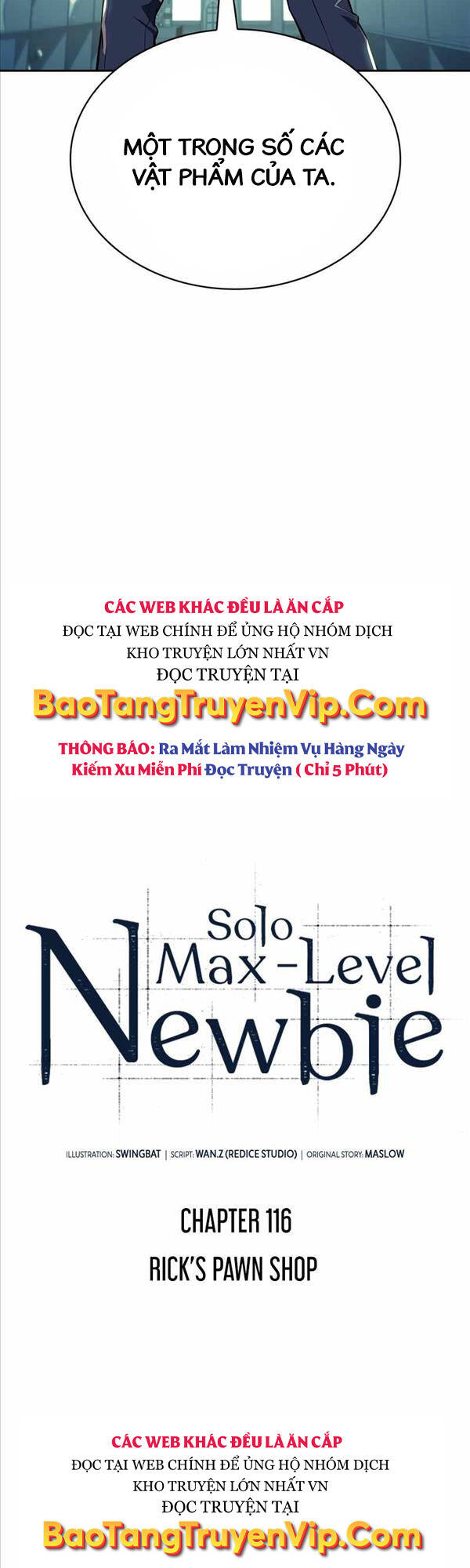 Người Chơi Mới Cấp Tối Đa chapter 116 - Upload bởi truyensieuhay.com