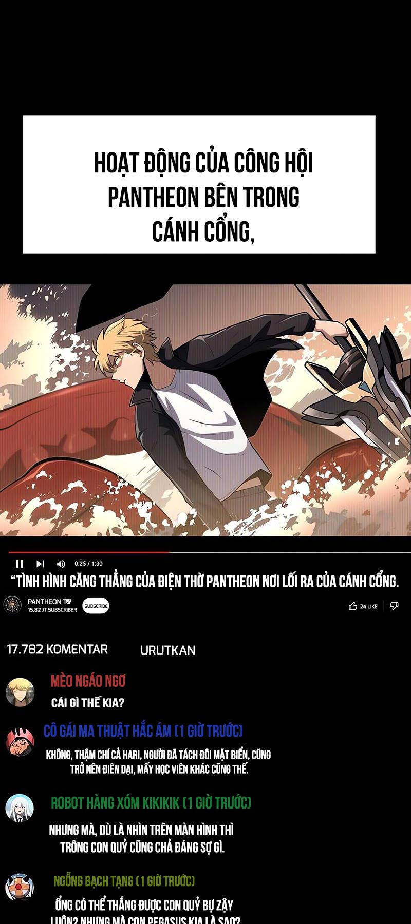 Vua Hiệp Sĩ Đã Trở Lại Với Một Vị Thần chapter 60 - Upload bởi truyensieuhay.com