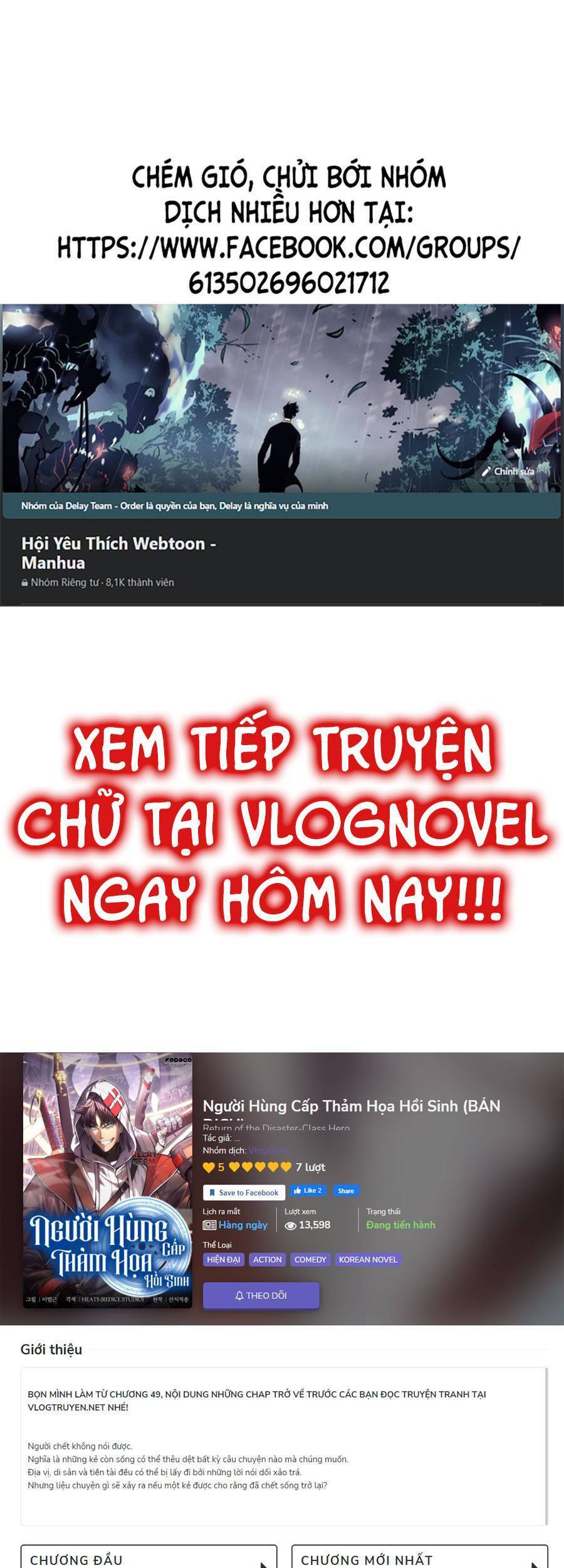 Sự Trở Lại Của Anh Hùng Cấp Thảm Họa chapter 40 - Upload bởi truyensieuhay.com