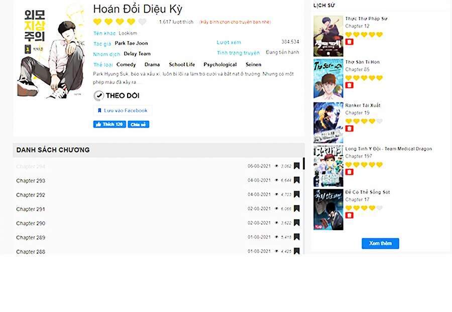 Lookism - Hoán Đổi Diệu Kỳ hoán đổi diệu kỳ - chapter 296 - Upload bởi truyensieuhay.com