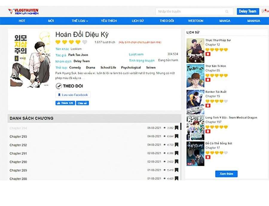 Lookism - Hoán Đổi Diệu Kỳ hoán đổi diệu kỳ - chapter 302 - Upload bởi truyensieuhay.com