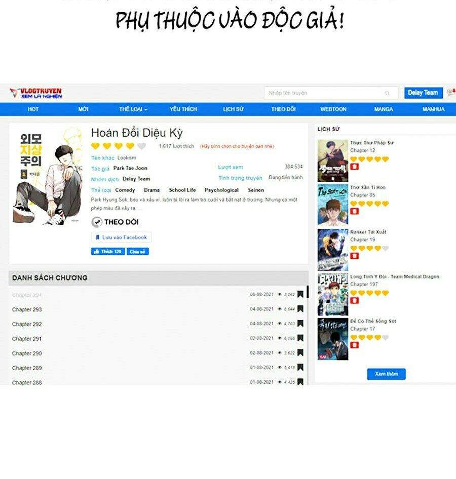 Lookism - Hoán Đổi Diệu Kỳ hoán đổi diệu kỳ - chapter 315 - Upload bởi truyensieuhay.com