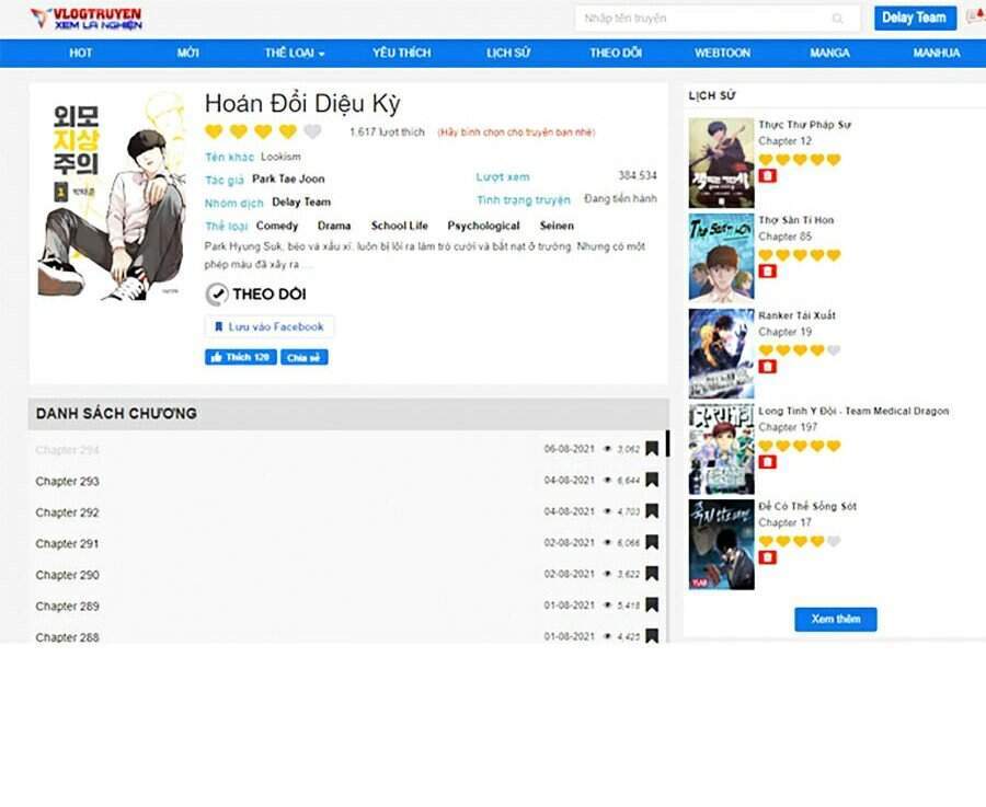 Lookism - Hoán Đổi Diệu Kỳ hoán đổi diệu kỳ - chapter 323 - Upload bởi truyensieuhay.com