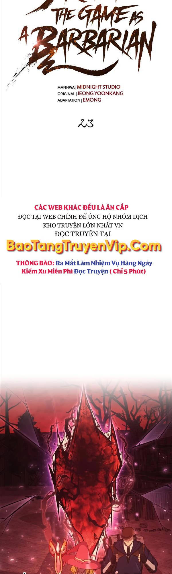 Sống Sót Trong Trò Chơi Với Tư Cách Là Một Cuồng Nhân chapter 23 - Upload bởi truyensieuhay.com