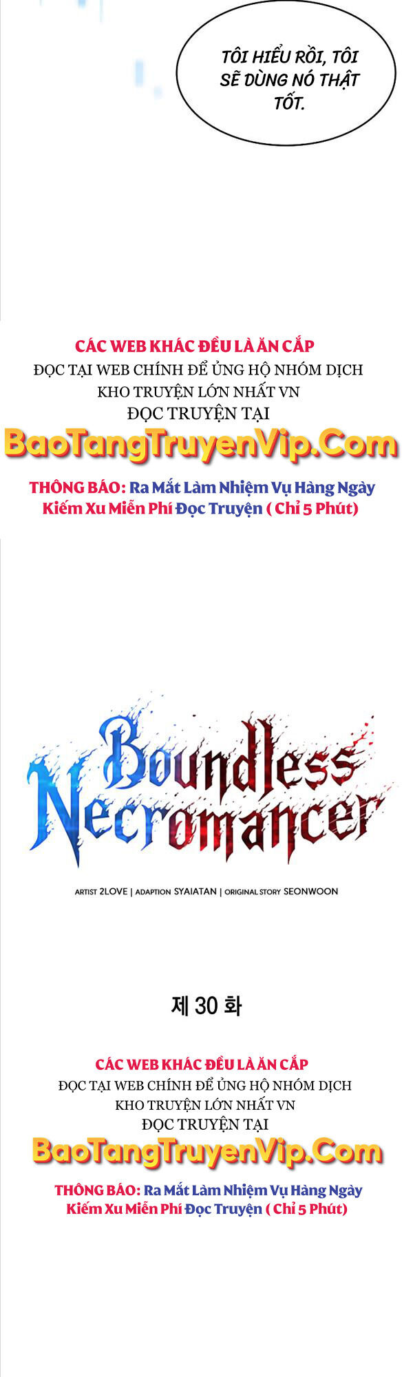 Vô Hạn Tử Linh Sư chapter 30 - Upload bởi truyensieuhay.com